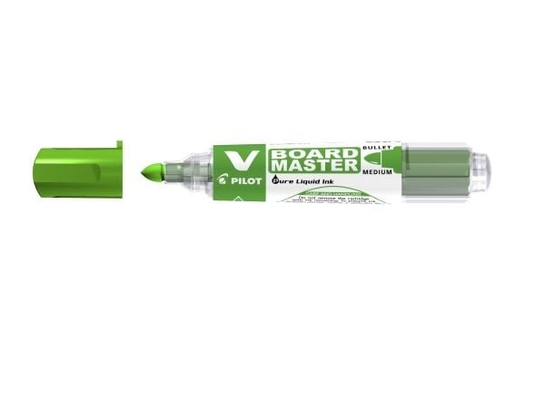 Pilot V, Vihreä, 2,3 mm, 6 mm