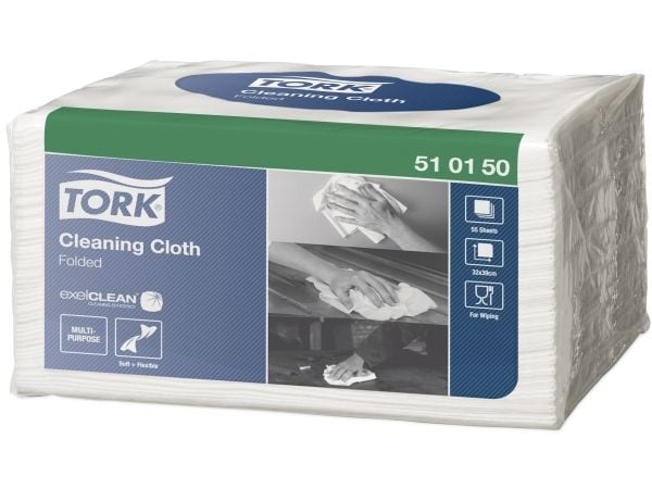 Aftøringsklud Tork Small Pack W8 510150 8x55ark/kar - (440 stk.)