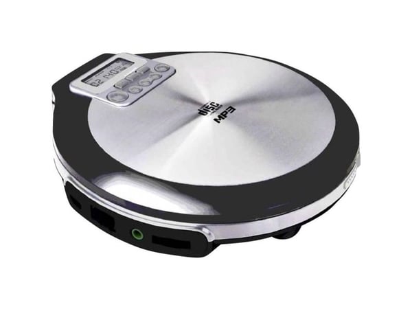 Soundmaster CD9220 - Personal CD player - Sort - Rustfrit Stål - Anti-Shock.