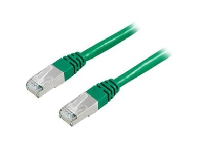 DELTACO - Koblingskabel - RJ-45 (hann) til RJ-45 (hann) - 2 m - FTP - CAT 6 - grønn