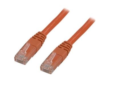 DELTACO - Koblingskabel - RJ-45 (hann) til RJ-45 (hann) - 2 m - UTP - CAT 6 - oransje
