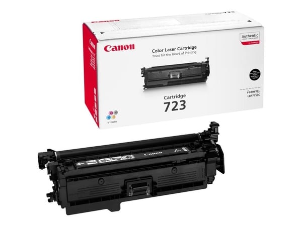Canon 723 BK - Svart - original - tonerpatron - for i-SENSYS LBP7750Cdn