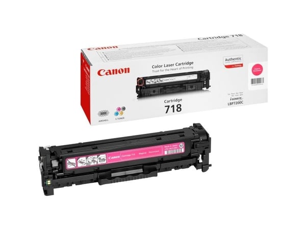 Canon CRG-718 M, 2900 sider, Fiolblå, 1 stykker