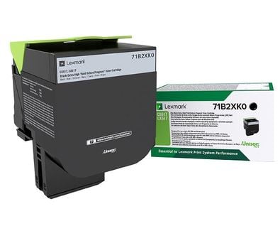 Lexmark - Ekstra høy ytelse - svart - original - tonerpatron LCCP, LRP - for Lexmark CS517de, CX517de