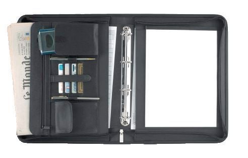 Dokumentmapp Staedtler Eurostyle svart 210x297 mm 4 ringar konstläder