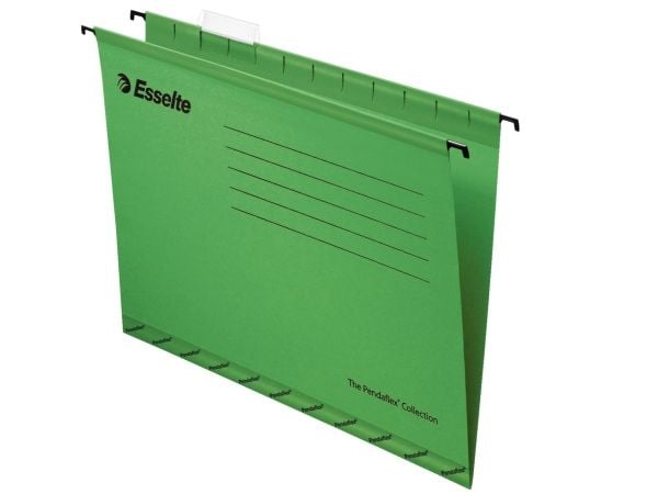 Esselte Classic vahvistettu riippukansio, Vihreä, 412 mm, 24 cm