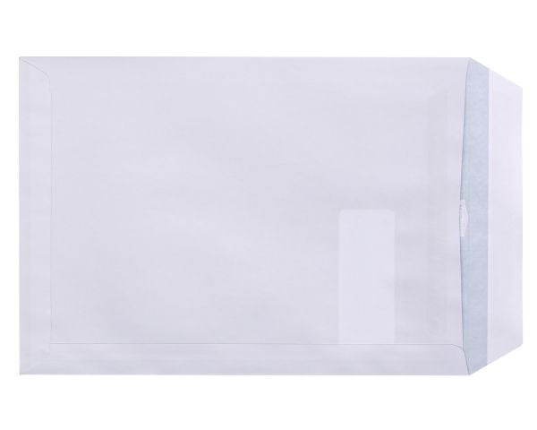 Kuvert Mailman C4p, självhäftande, box upp till vänster, 90 g, 500 st.