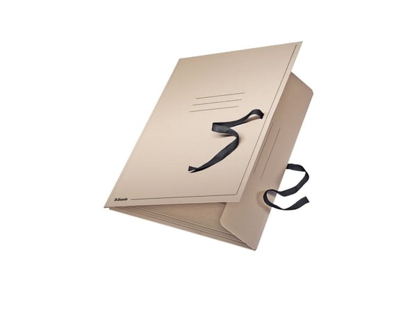 Esselte - 3-flikhållare - för A2 (420 x 594 mm) - grå