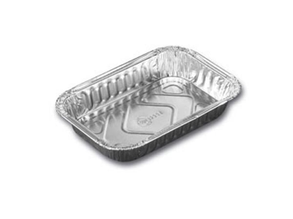 Aluminiumbricka 308 ml 160x110x26 mm, 10 st/förp á 140 st/krt