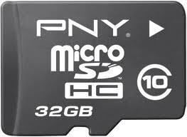 HP - Flash-muistikortti (mukana microSDHC-SD-sovitin) - 32 GB - Luokka 10 - microSDHC - microSDHC
