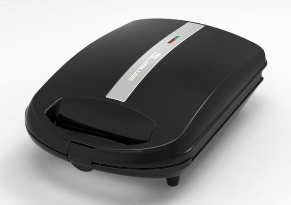 Emerio sandwich toaster XXL Family 4x skallform, non-stick (ST-111153.4)