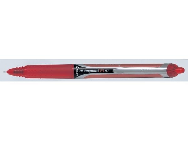 Roller Pilot Hi-Tecpoint V5 RT rød 0,3 mm - (12 stk.)