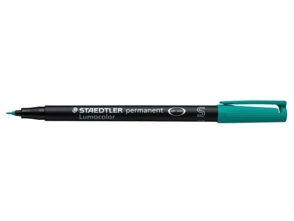 STAEDTLER Lumocolor - Markør - permanent - grønn - 0.4 mm - superfin