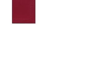 Duni - Serviet - Størrelse 33 x 33 cm - engangs - bordeaux (pakke med 125)