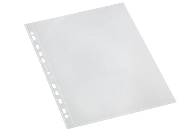Plastlommer Bantex A4 glasklar 0,06 mm åben top - (100 stk.)