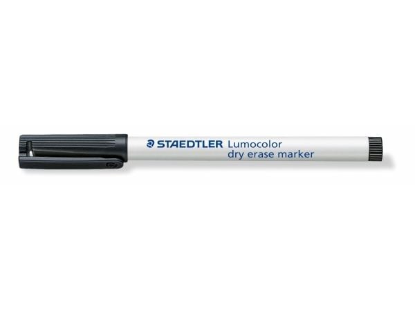 Staedtler Lumocolor 301, 1 kpl, Musta, Musta, Musta, Valkoinen, Muovi, Pyöreä