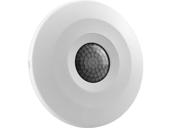 Grothe PIR bevegelsessensor for montering i tak/overflate 94504 360° relé hvit IP20 (94504)