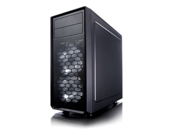 Fractal Design Focus G - Tower - ATX - sidepanel med vindu - ingen strømforsyning (ATX) - svart - USB/lyd