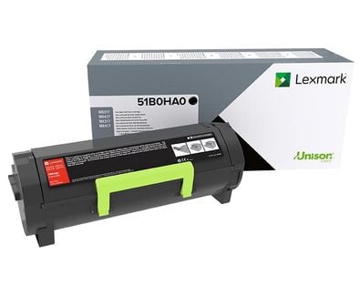 Lexmark - Høy ytelse - svart - original - tonerpatron - for Lexmark MS417dn, MX417de