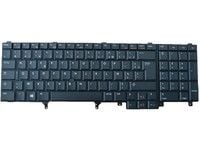DELL 7T435, Tastatur, Fransk, Bakgrunnsbelyst tastatur, DELL, Latitude E6530