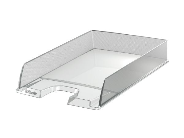 Esselte Europost - Brevbakke - for A4 (210 x 297 mm) - kapasitet: 370 ark - glassklar