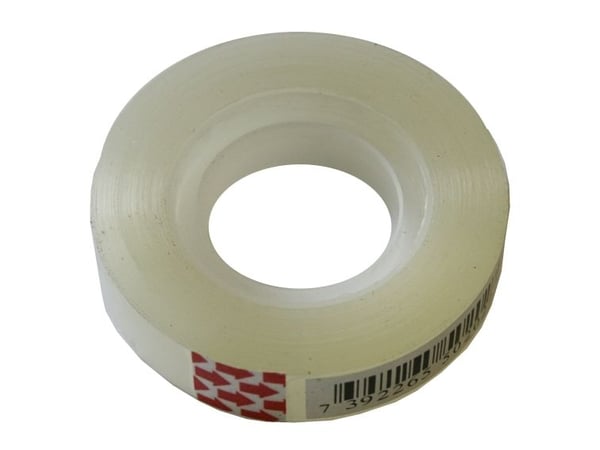 Tape, BNT Bnt/Office, 12mmx33.00m transparent, kasse a 12 ruller - (12 stk.)