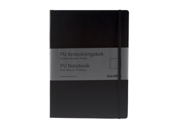 B.N.T 513010, Monokromatisk, Sort, A4, 96 ark, 80 g/m², Innbundet (hardcover)