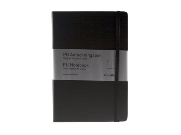 B.N.T 513210, Monokromatisk, Sort, A5, 96 ark, 80 g/m², Innbundet (hardcover)