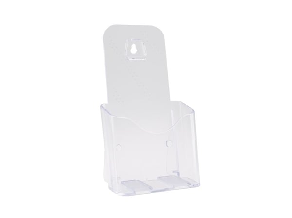 Broschyrhållare A4 BNT clear 1/3 1-rum för bord 685x480x550mm