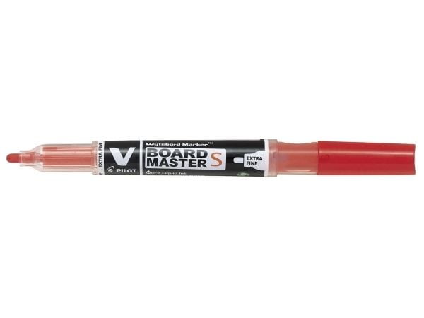 Pilot V-Board Master S, Blå, Fin spiss, Svart, Blå, Transparent, Plast, Rund, 3,5 mm