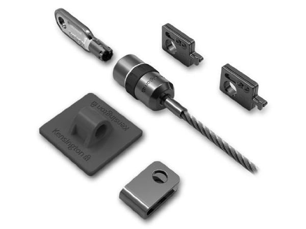 Kensington Desktop and Peripherals Locking Kit - Säkerhetssats för system