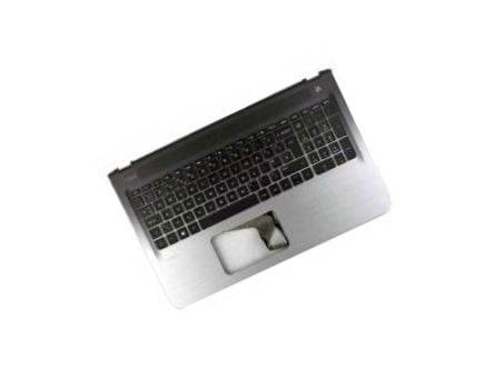 HP 814252-031, Kabinett + tastatur, UK Engelsk, HP, Pavilion 15-ab