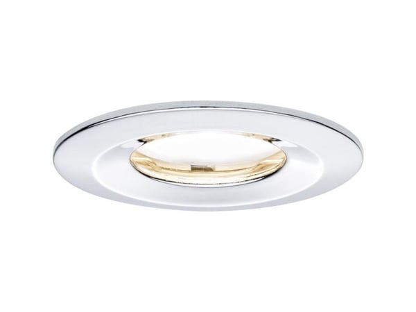 Paulmann 938.83, Innsunket spotlight, 1 ampuller, LED, 2700 K, 425 lm, Kromfarget