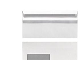 Herlitz 00768804, DL (110 x 220 mm), Hvit, Papir, 75 g/m², 25 stykker
