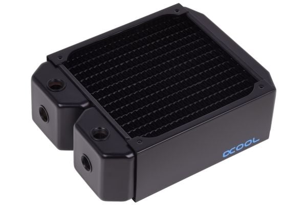 Alphacool NexXxoS UT60, Kjøleribbe, Kopper, Stål, Sort, 14 cm, 186 mm, 144 mm