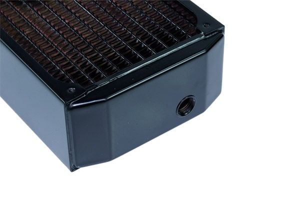 Alphacool NexXxoS UT60, Kjøleribbe, Kopper, Stål, Sort, 14 cm, 186 mm, 144 mm