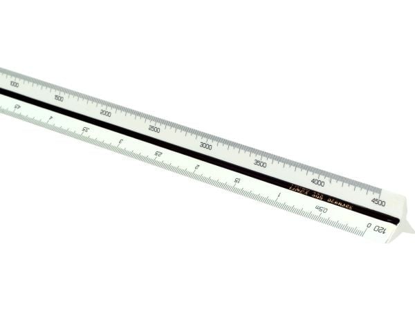 LINEX 318 TREKANTET MÅLESTOK