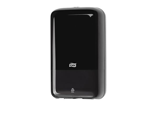 Toiletpapirdispenser ark, Tork T3 Bulk/sheet, sort 159mmx128mm x 271mm