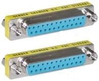 MicroConnect Mini - Hann-hunnveksler - DB-25 (hunn) til DB-25 (hunn)