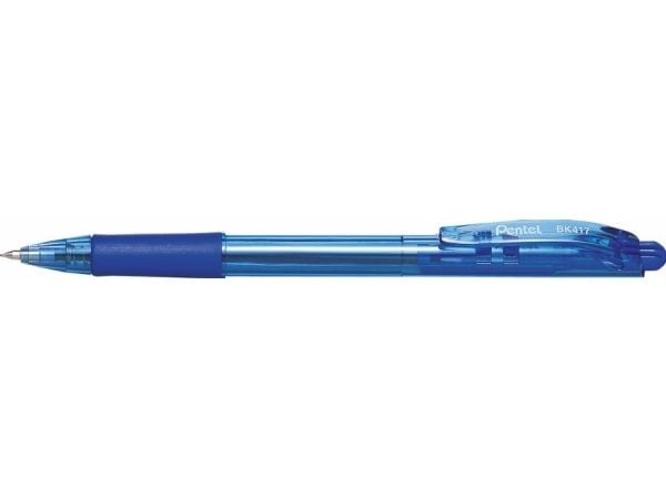 Kulpenna, Pentel, BK419, 0,25MM, blå - (12 st.)