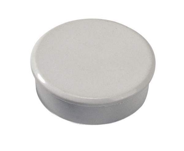 Dahle-magneetit 38 mm pyöreät harmaat - (10 kpl)
