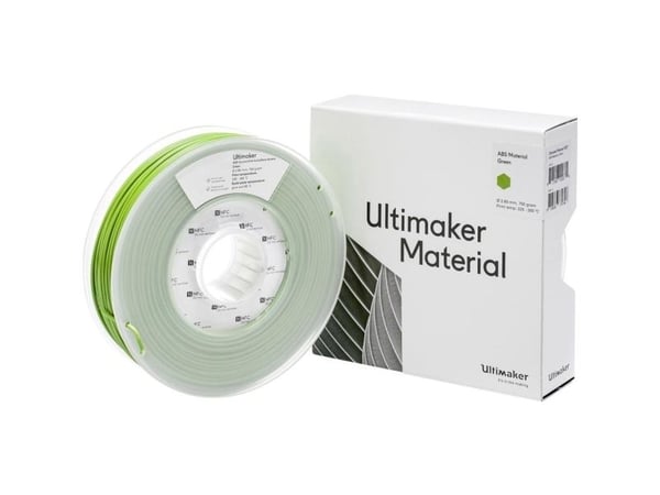 UltiMaker ABS - M2560 Green 750 - 206127 filament ABS-plast 2,85 mm 750 g grønn 1 stk