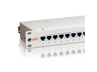 Equip 326316, RJ-45, Kulta, Cat6, Harmaa, Telinekiinnitys, 1U