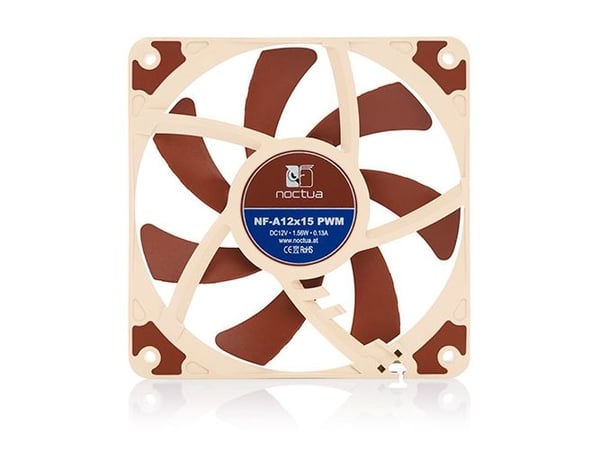 Noctua NF-A12x15 PWM - Kabinettvifte - 120 mm