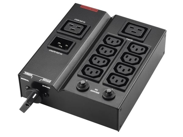 PowerWalker MBS/PDU IEC 1-3kVA - Tehonjakoyksikkö - AC 208/220/230/240 V - lähtöliittimet: 9 - musta