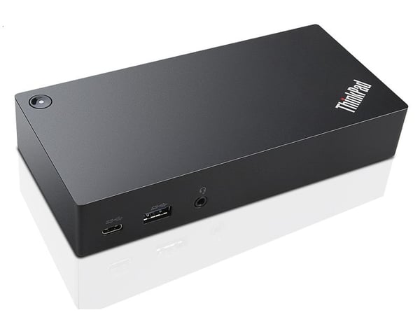 Lenovo ThinkPad USB-C Dock - Dokkingstasjon - USB-C - VGA - 1GbE - 90 watt - Europa