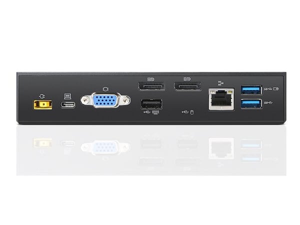 Lenovo ThinkPad USB-C-dokkingstasjon 90 W 40A90090DK VGA 1GbE