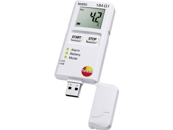 testo 0572 1846 184 G1 Multi-datalogger Mål Temperatur, Luftfugtighed, Vibration/acceleration -20 til +70 °C 0 til 100 % rF 0 til 10 G