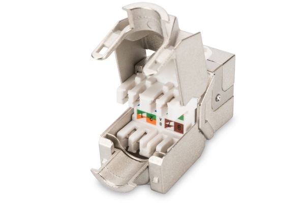 Digitus Professional DN-93612 - Modulaarinen lisälaite - CAT 6a - SSTP - RJ-45 - valkoinen