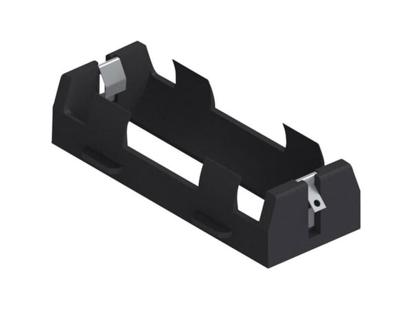 Keystone 1107 Paristokotelo 1x 26650 Juotosliitäntä (L x S x K) 81 x 29 x 19 mm